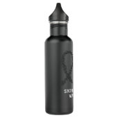 The Devil- Skin cancer Awareness Support Ribbon  Waterfles (Links)