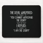 The Devil Whispered You Cannot Withstand The Self- Muismat (Voorkant)