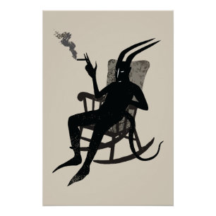 The Devil's Break beroemd gemaakt door Dark Humor  Perfect Poster