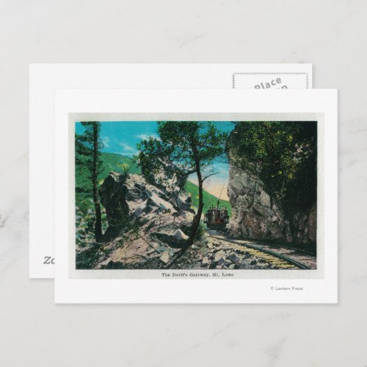The Devil's Gateway, Mt. LoweMt. Lowe, CA Briefkaart (Voorkant / Achterkant)