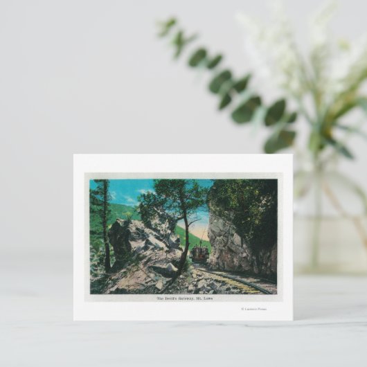 The Devil's Gateway, Mt. LoweMt. Lowe, CA Briefkaart (Staand voorkant)