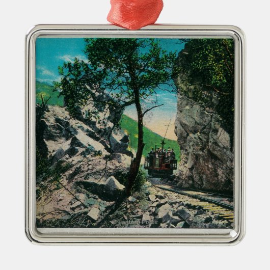 The Devil's Gateway, Mt. LoweMt. Lowe, CA Metalen Ornament (Voorkant)