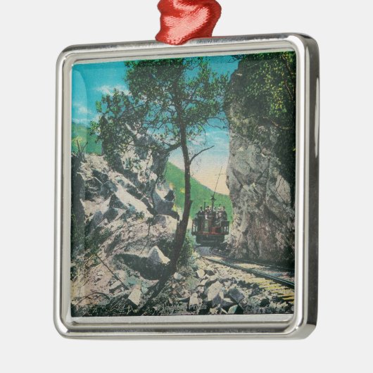 The Devil's Gateway, Mt. LoweMt. Lowe, CA Metalen Ornament (Links)