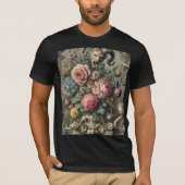 The Devourer of Bloom & Bone – Gothic Wearable Art T-shirt (Voorkant)