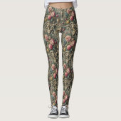 The Devourer of Bloom & Bone - Gotisch Victoriaans Leggings (Voorkant)