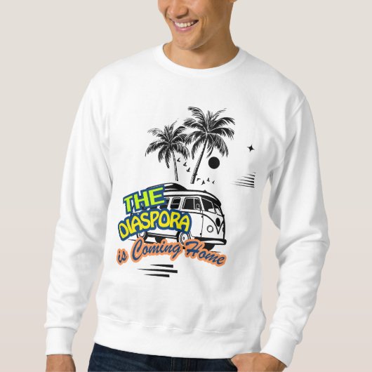 The Diaspora Are Coming Home | Basic Sweatshirt (Voorkant)