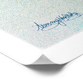 The Dingo wonderdog droomt Portret Poster (Hoek)