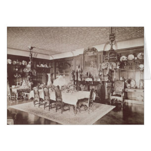 The Dining Room, Wickham Hall, Kent, 1897