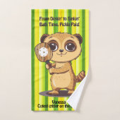 The Dinkin’ Stinkin’ Scrubkat! Handdoek (Handdoek)