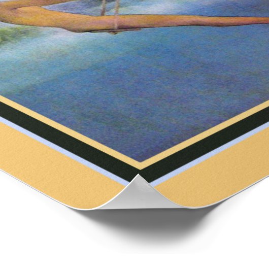 "The Dinky Bird" ca. 1904 Maxfield Parrish Poster (Hoek)