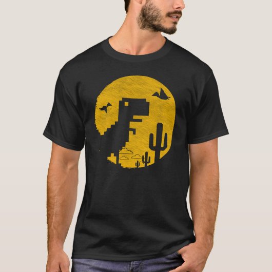 The Dino game T-shirt (Voorkant)