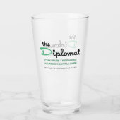 The Diplomat Restaurant, Chicago, Verenigde Staten Glas (Achterkant)