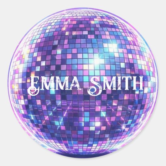 The Disco Ball Sticker (Voorkant)
