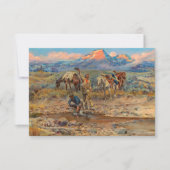 The Discovery of Last Chance Gulch Bedankkaart (Voorkant)