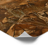 The Divide - Symbolische contrastillustratiestijl Poster (Hoek)