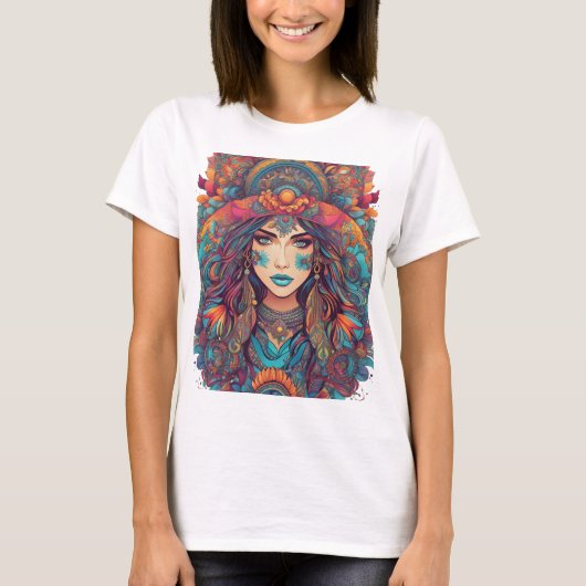 The Divine Feminine T-shirt (Voorkant)