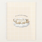 The Do Nothing Kitty Planner (Voorkant)