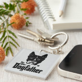 The Dog Father and Dog Dad Sleutelhanger (Voorkant Rechts)