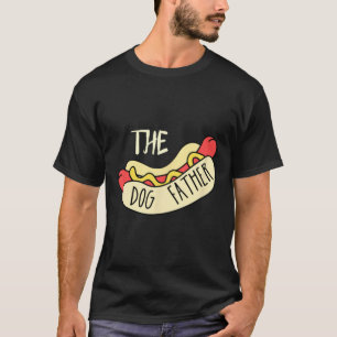The Dog Father Bbq Hot Dog Vader Vaderdag Grill T-shirt