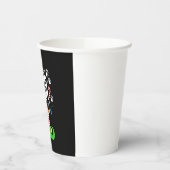 The Dog Mom Elf Xmas Funny Dogs lover Christmas Do Papieren Bekers (Links)