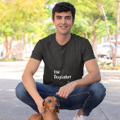 The Dogfather Funny Dog Lover Gift voor mannen T-shirt