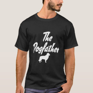 The Dogfather - Funny Dog Movie Pun voor dierenlie T-shirt