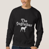 The Dogfather - Funny Dog Movie Pun voor dierenlie Trui (Voorkant)