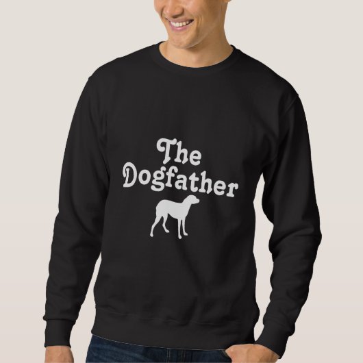 The Dogfather - Funny Dog Movie Pun voor dierenlie Trui (Voorkant)