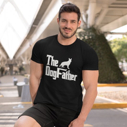 The Dogfather German Shepherd Funny T-shirt