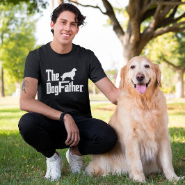 The Dogfather Golden Retriever Funny Golden T-shirt