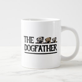 The Dogfather III Gepersonaliseerd met je naam Grote Koffiekop