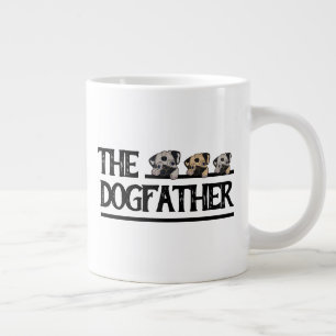The Dogfather III Gepersonaliseerd met je naam Grote Koffiekop