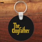 The Dogfather - Vader cadeau voor Vaderdag Sleutelhanger (Voorkant)