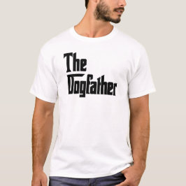 The Dogfather Zwart op Wit T-shirt