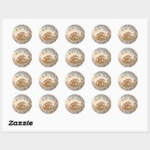the dogs ronde sticker (Vel)