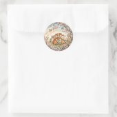 the dogs ronde sticker (Tas)