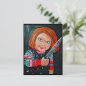 The Doll Painting by Alfred Fox Briefkaart (Staand voorkant)