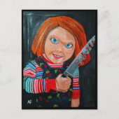 The Doll Painting by Alfred Fox Briefkaart (Voorkant)