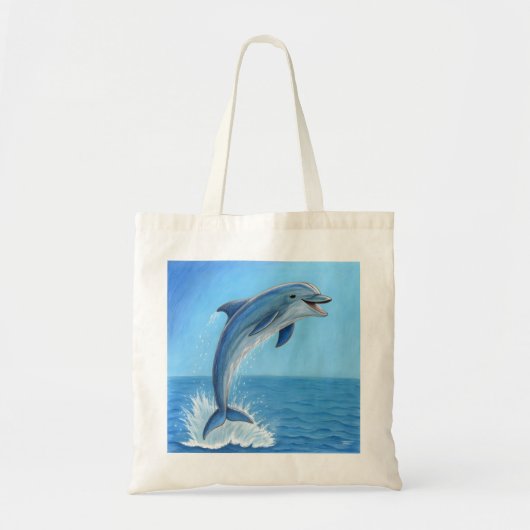 The Dolphin’s Silent Dance Tote Bag (Voorkant)