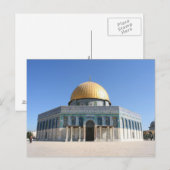 The Dome of the Rock , Al Aqsa, Jeruzalem Briefkaart (Voorkant / Achterkant)