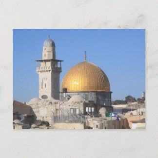 The Dome of the Rock , Al Aqsa, Jeruzalem Briefkaart