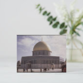 The Dome of the Rock, bouwde AD 692 Briefkaart (Staand voorkant)