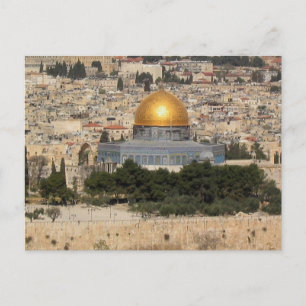 The Dome of the Rock, Jerusalem 1 Briefkaart