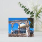 The Dome of the Rock, Jerusalem Briefkaart (Staand voorkant)