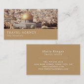 The Dome of the Rock, Jerusalem, Travel Agent Visitekaartje (Voorkant / Achterkant)