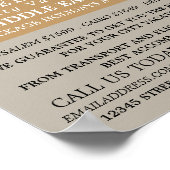 The Dome of the Rock, Jeruzalem, Reisbureau Poster (Hoek)