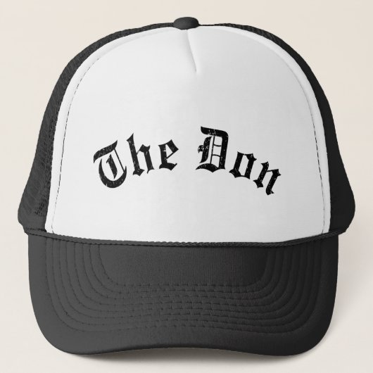 the-don Godfather Trucker Pet (Voorkant)