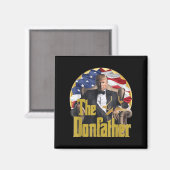 The Donfather, Funny Trump 2024, de comeback Magneet (Voorkant / Achterkant)