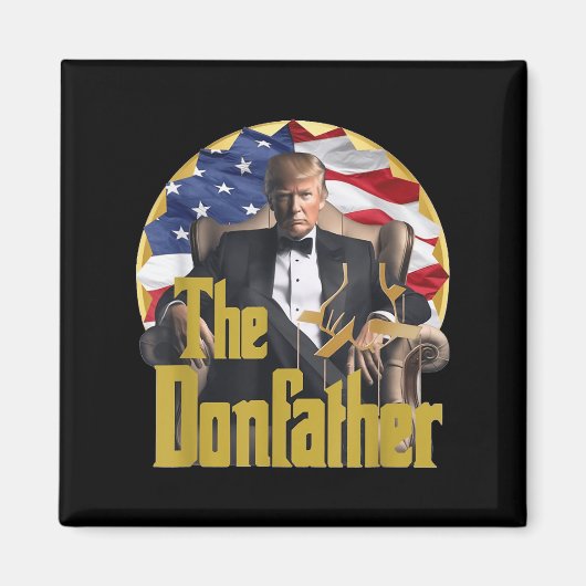 The Donfather, Funny Trump 2024, de comeback Magneet (Voorkant)