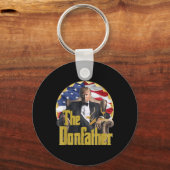 The Donfather, Funny Trump 2024, de comeback Sleutelhanger (Voorkant)